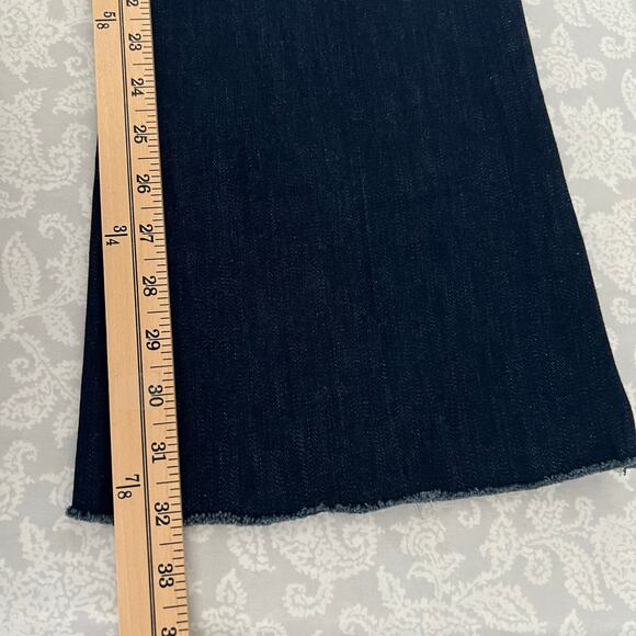 Frank & Eileen Flannigan Flare Jeans In Clear Dark Rinse Size 31 - Picture 10 of 10